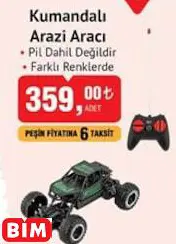 KUMANDALI ARAZİ ARACI OYUNCAK